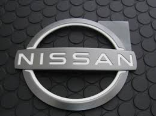 Genuine Nissan OEM 370Z Front Bumper New Logo Emblem 62890-6GP0A