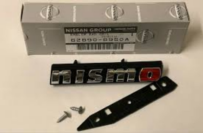 Genuine NISSAN OEM GT-R GTR Nismo R35 Front Grill NISMO Emblem Badge 62890-89S0A