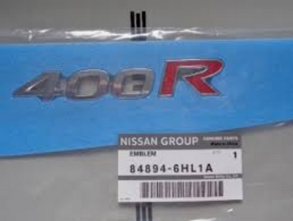 Genuine  NISSAN OEM Q50 Q60 400R Trunk Badge Emblem 84894-6HL1A