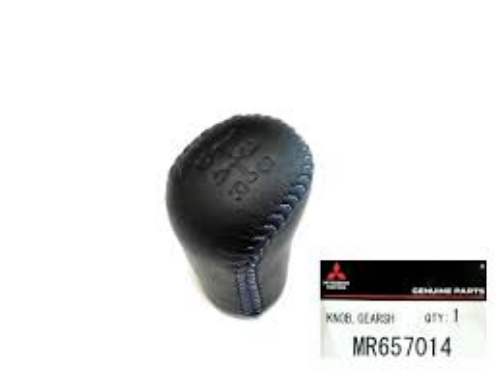 Genuine Mitsubishi OEM LANCER EVO5 EVO6 CP9A Shift Knob Blue Stitch MR657014