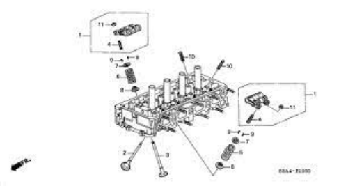 Genuine HONDA OEM S2000 AP1 AP2 F20C F22C Lost Motion Assy 14820-PCX-003 ×8