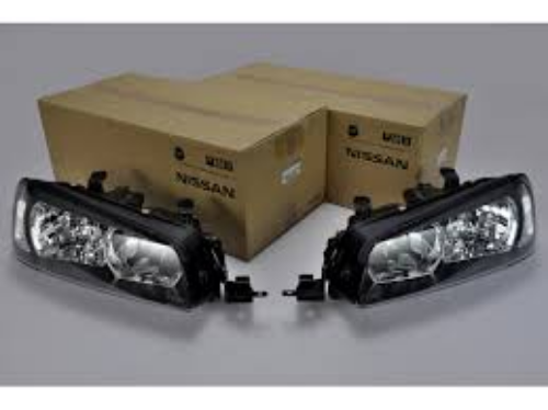 Genuine Nissan Skyline R34 GTR Halogen Head Lights Kit 26010-AA025 26060-AA025