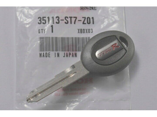 Genuine HONDA OEM INTEGRA TYPE-R DC2 DB8 Blank Key Uncut Spare 35113-ST7-Z01