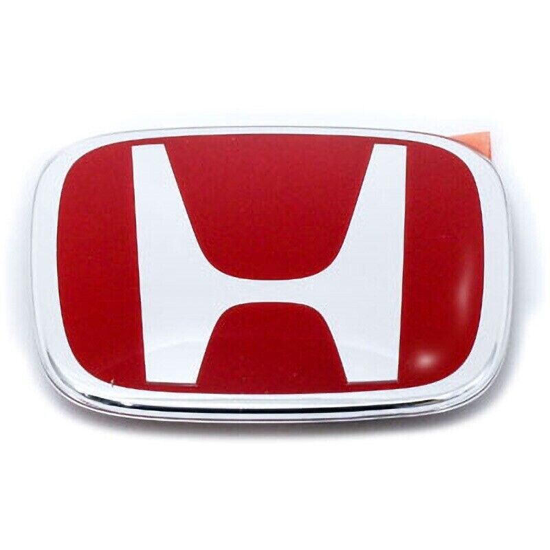 Honda Red H Emblem Rear Fit For 2016-2021 CIVIC SEDAN 4DR JDM 75701-TGH-A01