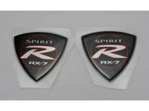 Genuine  MAZDA OEM RX-8 SPIRIT R Emblem Badge Set F1Y5-51-781 x2