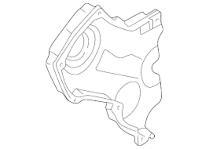 Mazda OEM 1993-2000 Mazda 626/MX-6/Millenia 2.5L V6 Left Side Timing Belt Cover