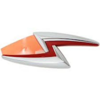 Genuine NISSAN OEM SILVIA S15 Front Hood Emblem Red Badge Parts 65892-85F01