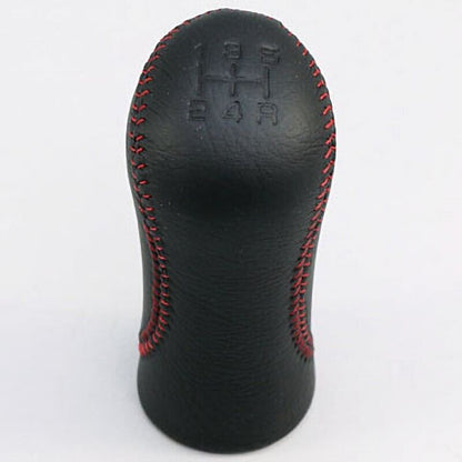 Genuine Nissan OEM 90-96 300ZX Fairlady Z Z32 Red Stitch Leather Shift Knob