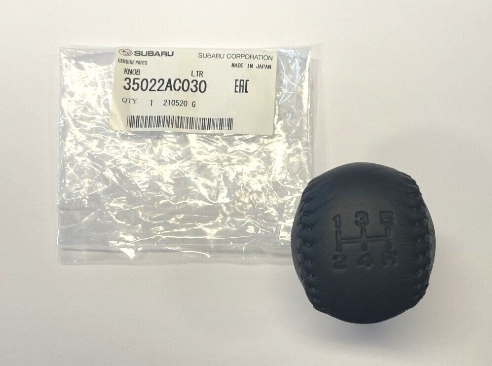 Subaru OEM 97-06 Gear Shift Knob 5 Speed Manual Impreza WRX Legacy 35022AC030