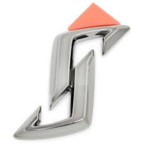 Genuine Nissan OEM 98-00 Skyline R34 Front Hood "S" Emblem Badge 65892-AA000