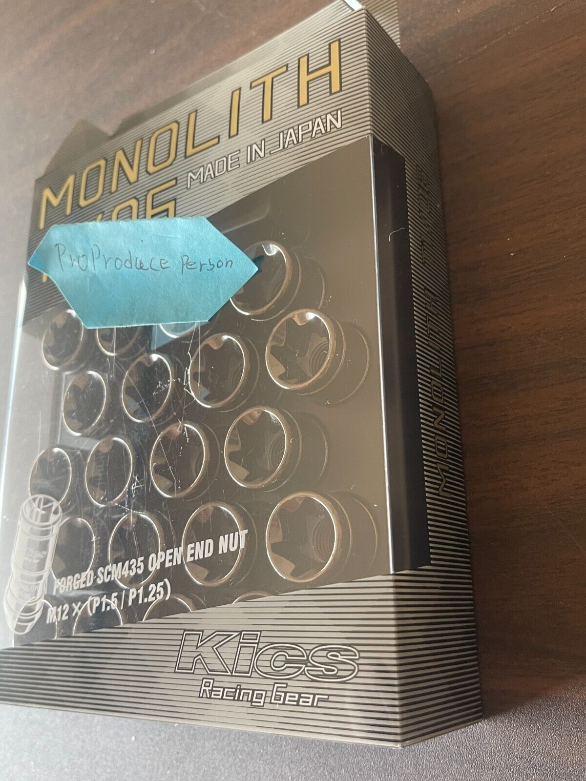 Genuine KYO-EI KICS MONOLITH T1 / 06 [ M12 X P1.5] 20PCS OEM MN01GK