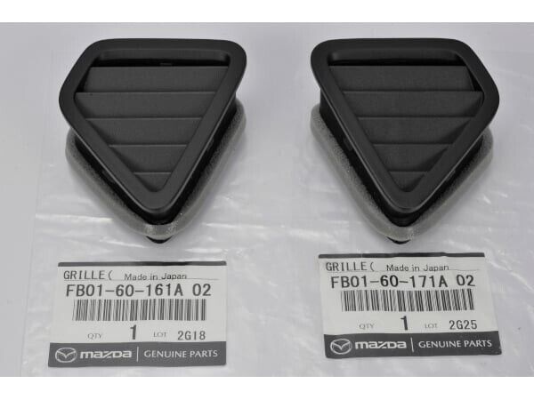 MAZDA Genuine Demister Grill Dashboard Vent Pair RHD F/S NEW  Rx7 FC-3S 86-92