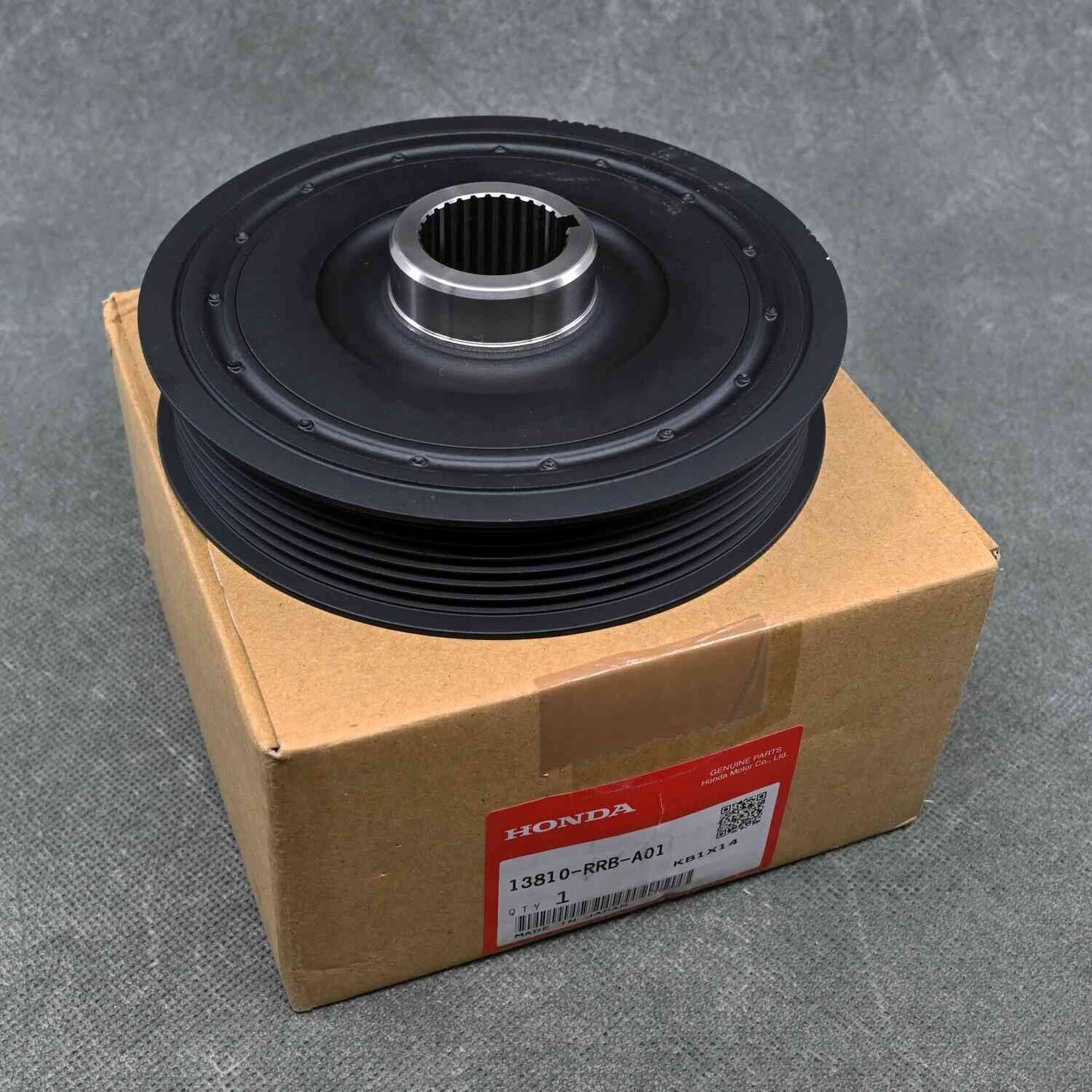 Honda OEM 02-04 RSX TYPE S k20A2 CRANKSHAFT PULLEY K-Series HARMONIC BALANCER