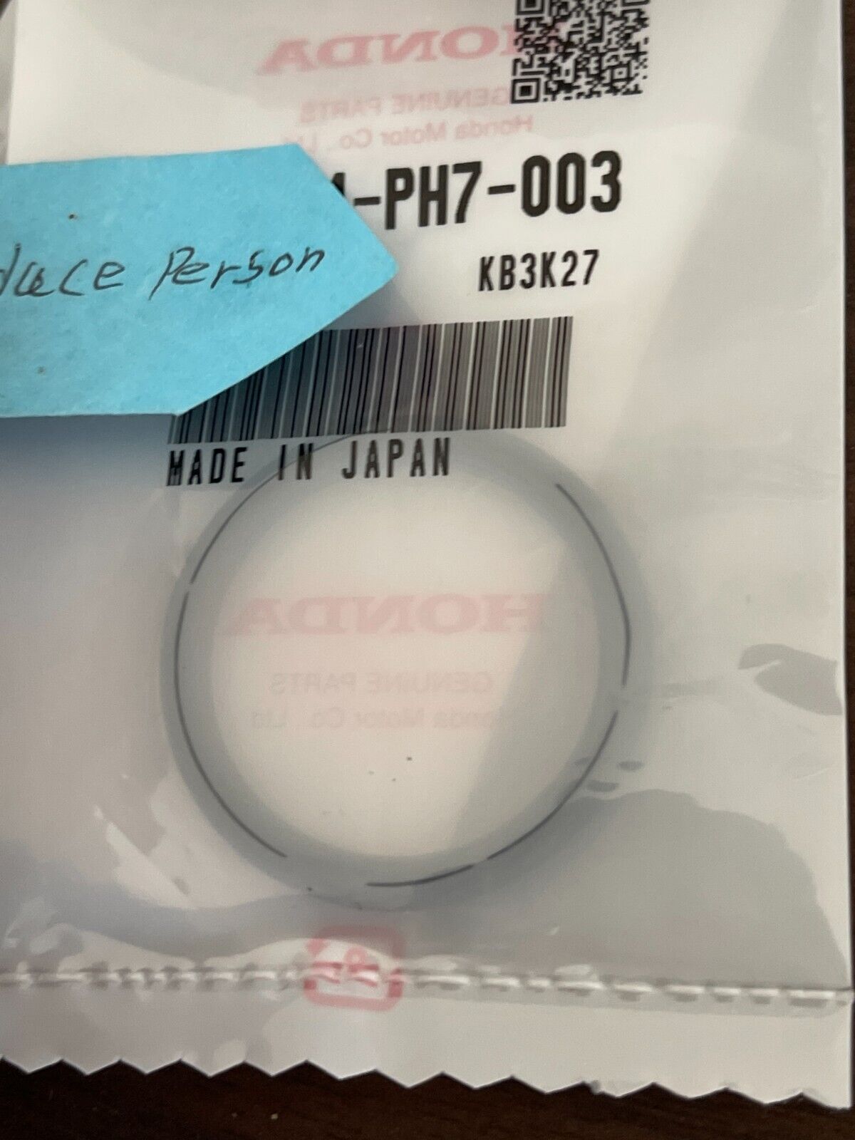 Honda Genuine Coolant Connecting Pipe O-Ring 91314-PH7-003 Set of 2 Japan New
