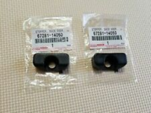 Genuine Toyota OEM 1993-1998 JZA80 Supra Lower Back Door Stopper 67281-14050 x2