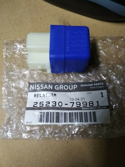 Genuine Nissan OEM 1999-2004 Frontier 2.4L 3.3L Blue 4 Pin Relay 25230-79981