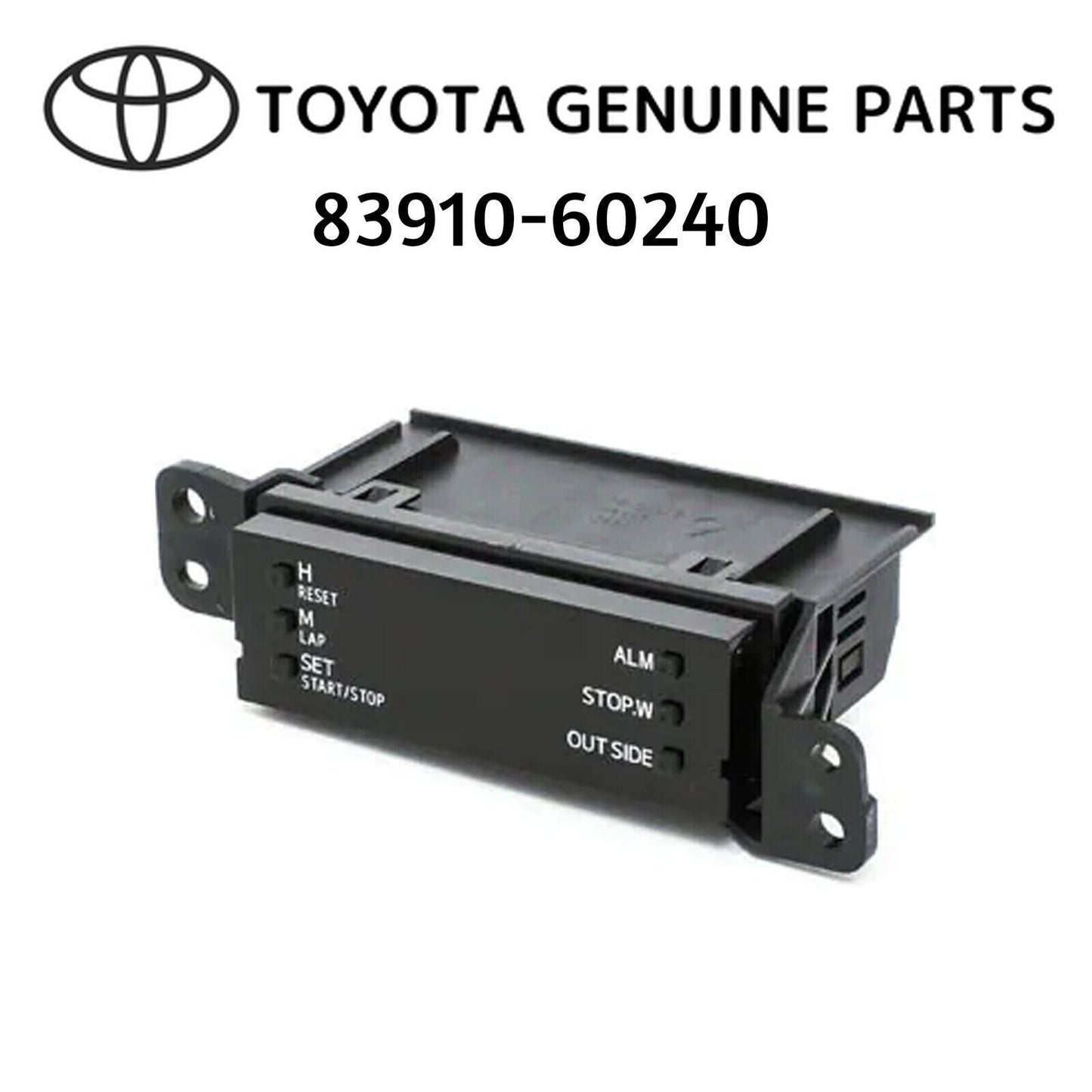 Genuine TOYOTA Multi Function Clock Land Cruiser 70 Series 83910-60241