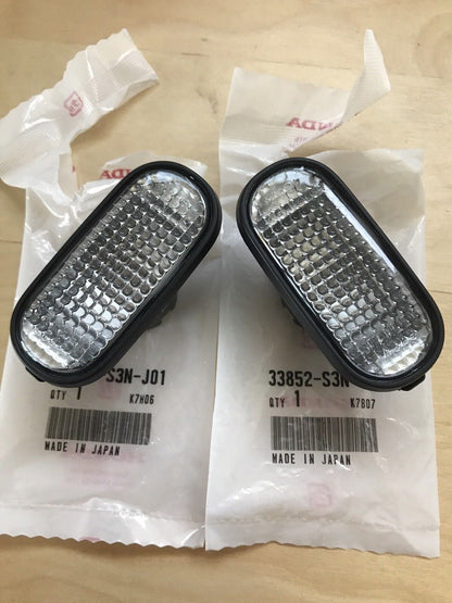 GENUINE HONDA CLEAR SIDE MARKER SET INTEGRA TYPE R 33852-S3N-J01 33802-S3N-J01