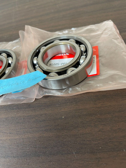 Genuine Honda Integra Type-R LSD Side bew Bearing Set 2 Pcs 91005-PPS-003 OEM