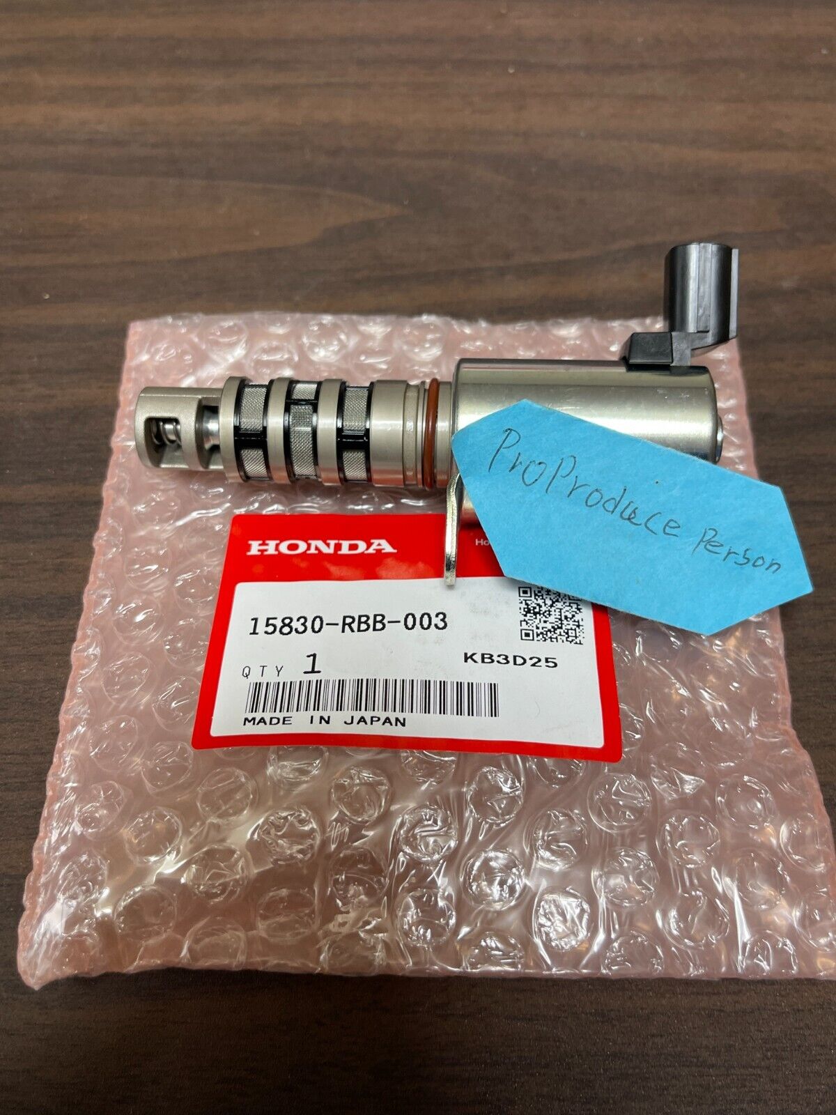 Genuine Honda Acura RSX TSX VTC Oil Control Valve 15830-RBB-003 OEM