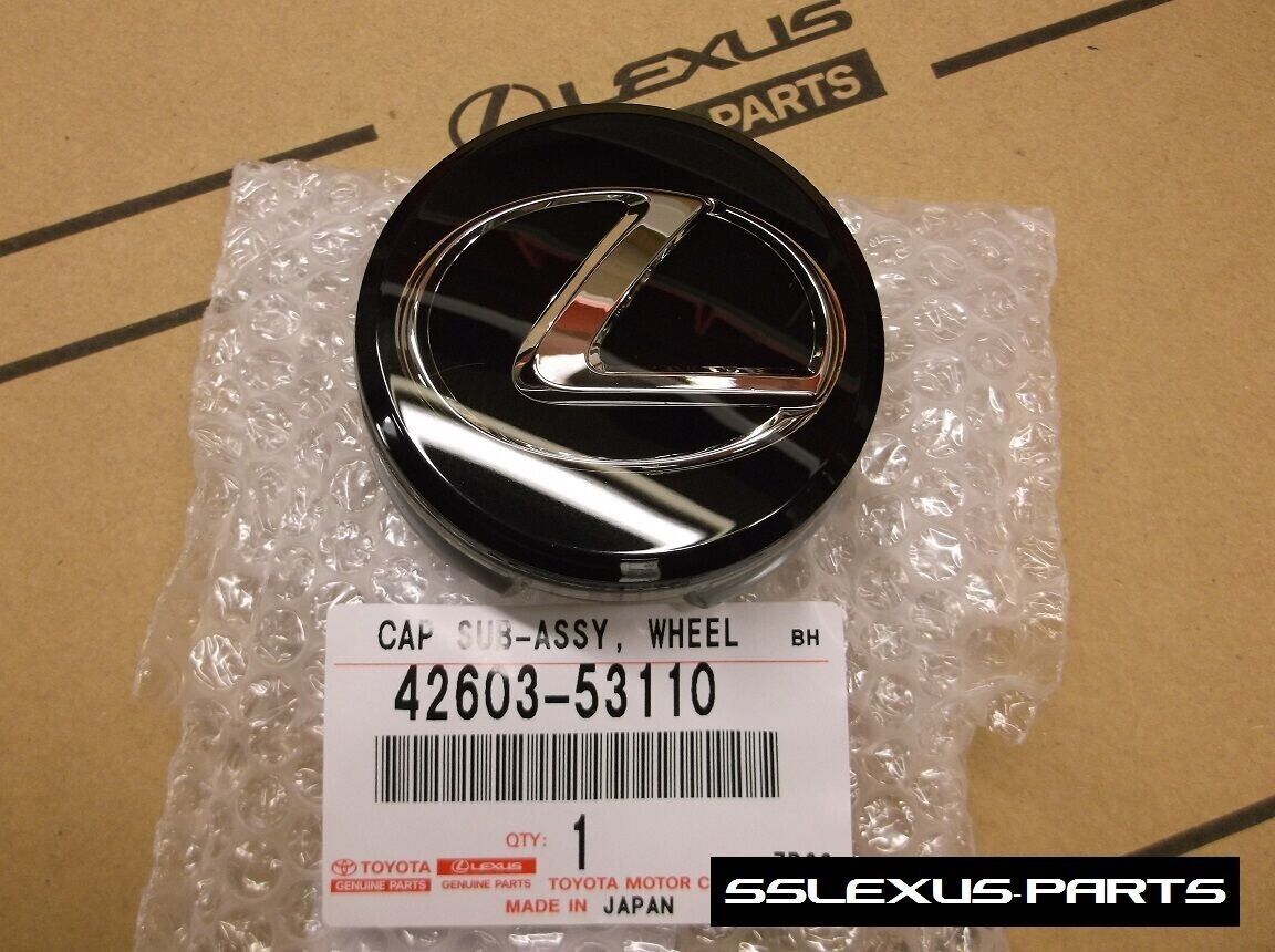 Genuine TOYOTA LEXUS IS-F LS GS IS RX Center Wheel Cap 42603-53110 4 Pcs Set