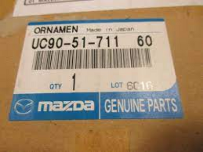 Genuine Mazda OEM B2000, B2200 & B2600 tailgate decal UC90-51-711 60 F/S