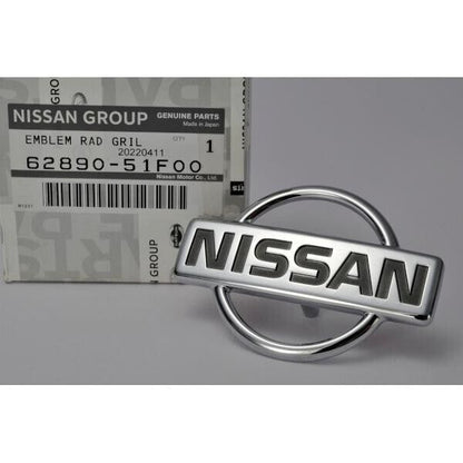 Genuine Nissan OEM  91-98 240SX Silvia S13 RPS13 Front Nissan Emblem 62890-51F00