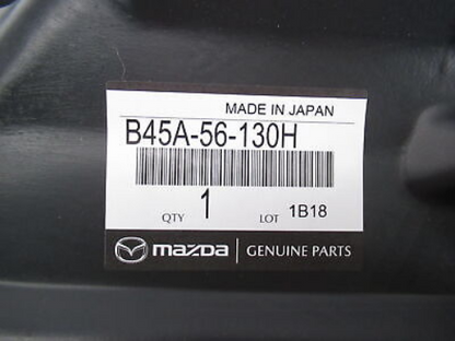 Mazda 3 Front Splash Shield Inner Fender Liner Panel Plastic SET PAIR For 14-18