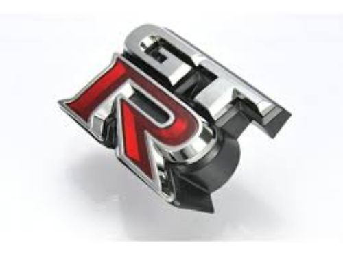 Genuine NISSAN OEM GT-R GTR R35  Front Grill Emblem Badge 62892-JF60A