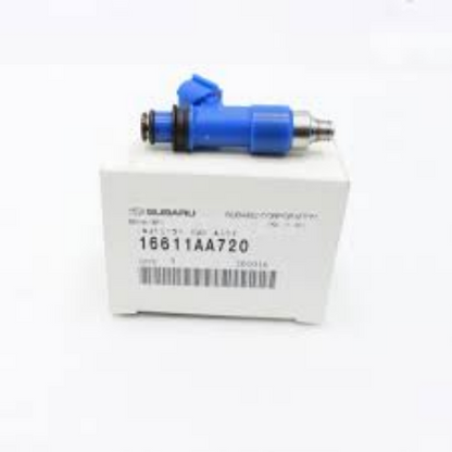 SUBARU OEM 2006-21 FORESTER XT WRX STI FUEL INJECTOR BLUE TOP FEED 16611AA720