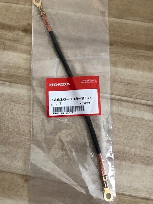 Genuine Honda OEM Battery Ground Cable (260MM)  32610-SR3-960