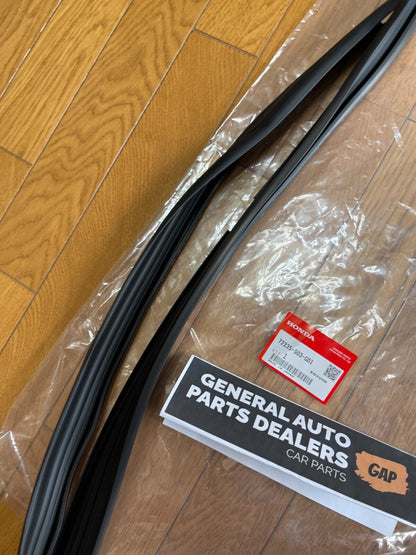 Genuine HONDA OEM EK Civic 2dr 3dr L＆R SET Door Runchannel Weatherstrip 96-00