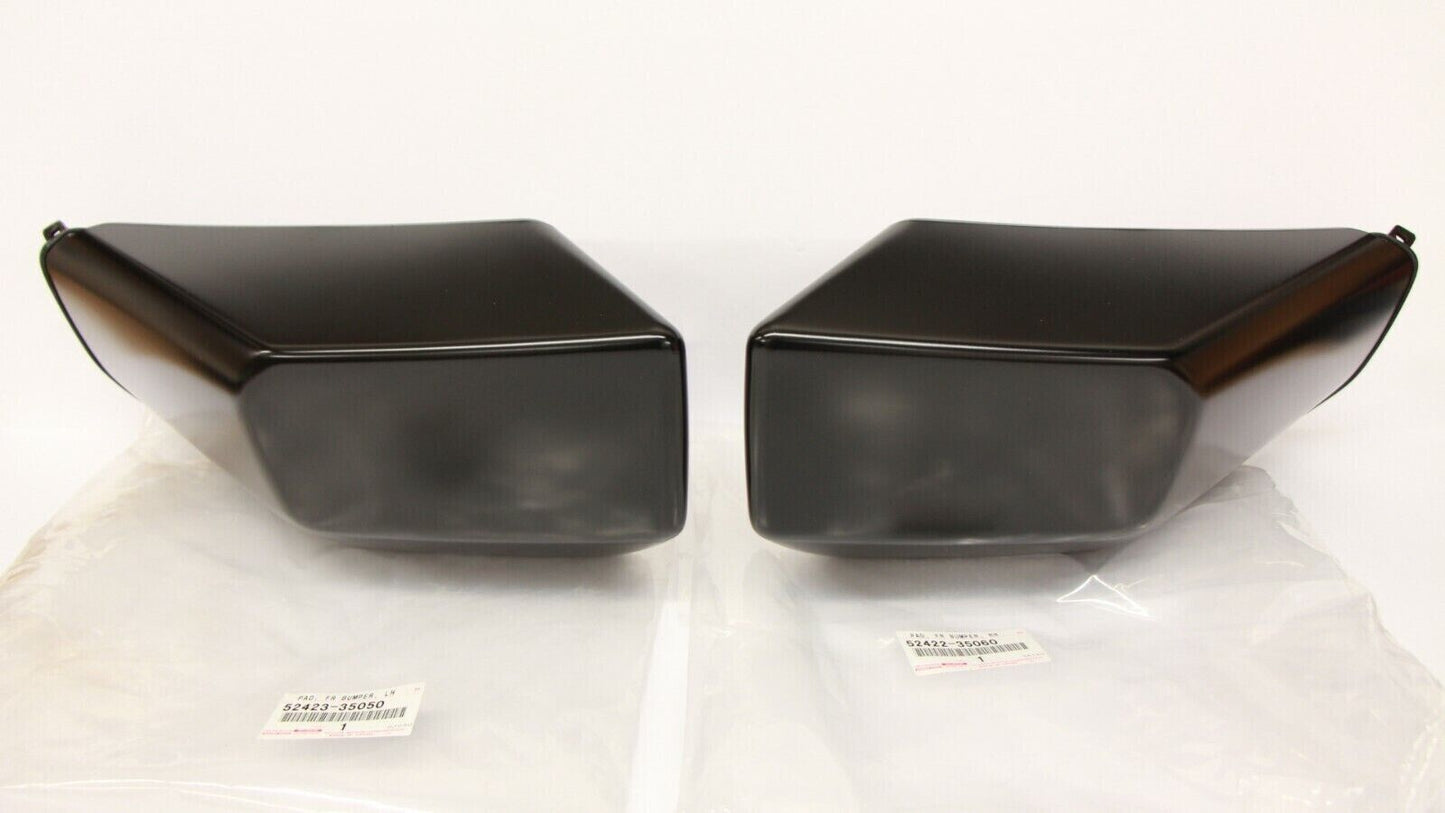 Genuine TOYOTA OEM FJ Cruiser Front Corner Bumper End Cap Pad LH & RH Black FS
