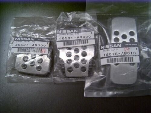 Nissan Genuine NISMO R33 R34 Skyline GT-R Aluminum Pedal Set GTR Autec Japan New