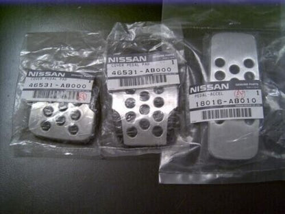 Nissan Genuine NISMO R33 R34 Skyline GT-R Aluminum Pedal Set GTR Autec Japan New
