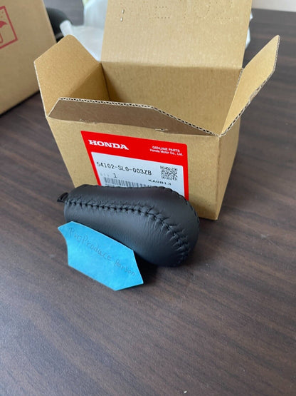 GENUINE HONDA ACURA NSX NA1 NA2 Manual Black Leather Shift Knob 54102-SL0-003ZB