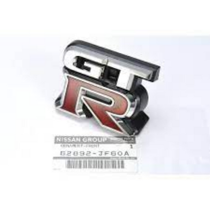 Genuine NISSAN OEM GT-R GTR R35 09-10 Front "GT-R" Emblem Badge Base Screw Set