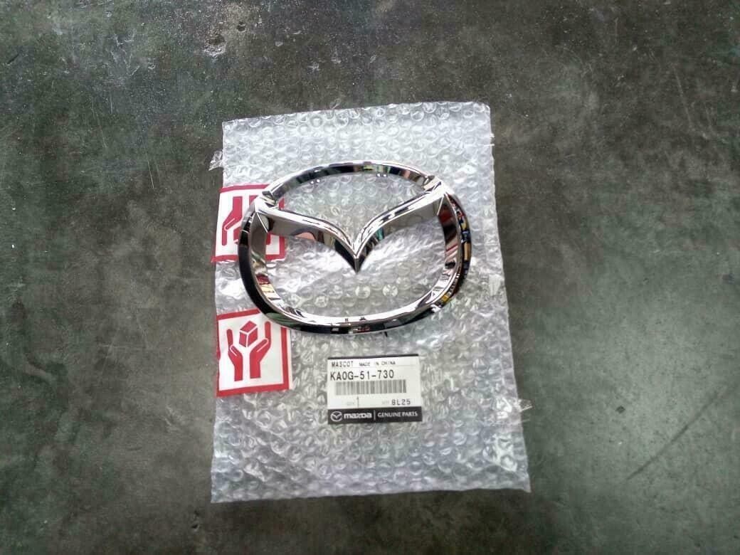 Genuine MAZDA OEM 16-19 CX-5 CX-9 CHROME FRONT GRILLE EMBLEM 2016 2017 2018 2019