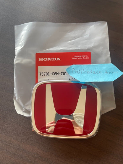 Honda Genuine Integra 05-06 Acura DC5 Type-R RSX F&R Set Emblem Japan New