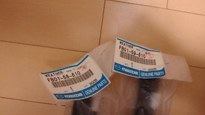 Mazda Genuine Rx7 Rx-7 FC3S Coupe Door Window Weatherstrip Trim Strip Seal New