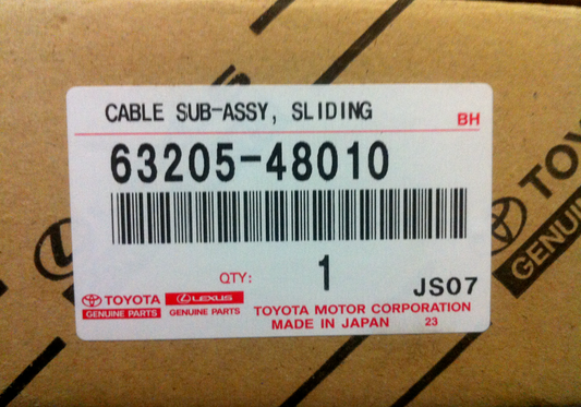 Toyota Genuine Lexus Cable Sub Assy Sliding Roof Drive 63205-48010 Japan New