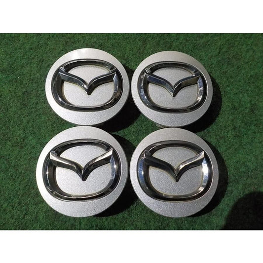 Genuine Mazda 3 5 6 Miata RX8 CX7 CX9 Silver Wheel Center Cap BBM2-37-190 x4 F/S
