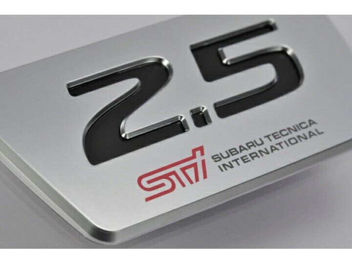 Genuine Subaru OEM 2.5  Decal WRX STi Forester Trunk Badge Emblem 10025AA020