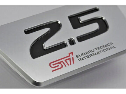 Genuine Subaru OEM 2.5  Decal WRX STi Forester Trunk Badge Emblem 10025AA020