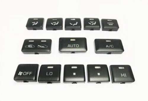Genuine TOYOTA OEM LAND CRUISER FZJ80 1992-1997 Heater Control Switch Knob Set