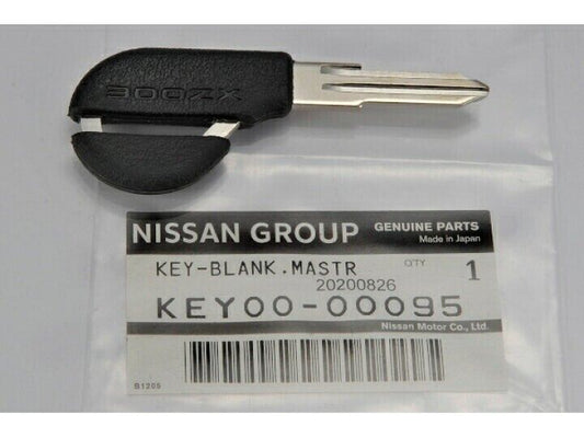 GENUINE NISSAN OEM 1990-1996 300ZX Z32 BLANK UNCUT DOOR IGNITION & VALET KEY SET