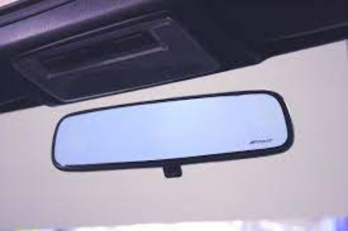 Genuine SPOON OEM Blue Wide Rear View Mirror for USDM GK5 EK9 FK8 76400-BRM-004