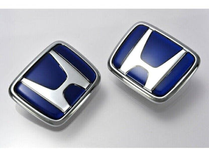 Genuine Honda OEM S2000 Front & Rear Emblem Badge AP1 AP2 Blue