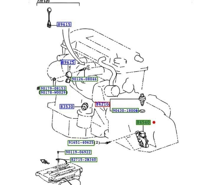 Genuine Toyota Neutral Safety Switch For Lexus Scion Toyota Avalon Camry Corolla