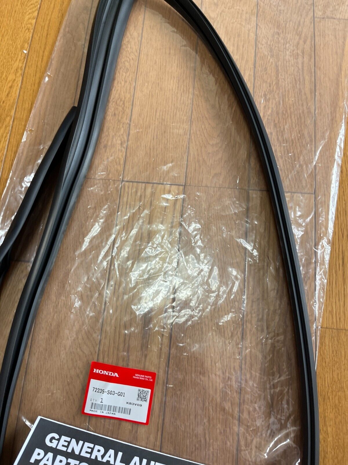 Genuine HONDA OEM EK Civic 2dr 3dr L＆R SET Door Runchannel Weatherstrip 96-00